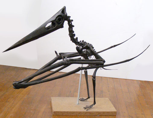 Nyctosaurus skeleton model